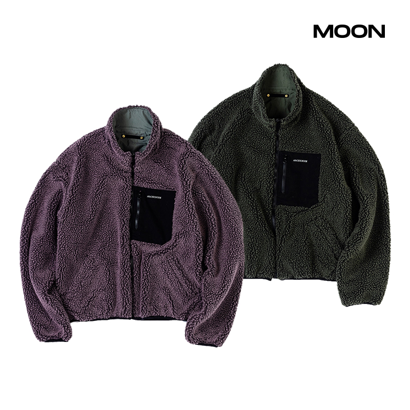 ANACHRONORM两面穿摇粒绒夹克