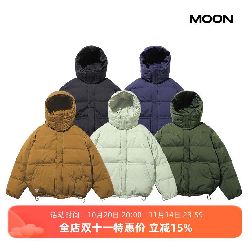 FreshService连帽宽松羽绒服