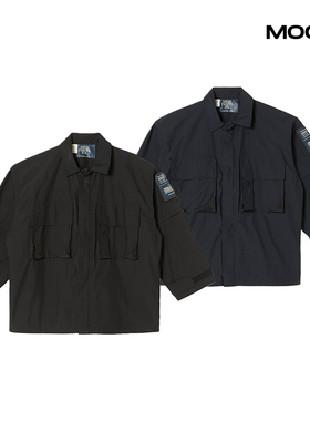 现货 N.HOOLYWOOD SHIRT BLOUSON 大口袋机能衬衫夹克 25FW