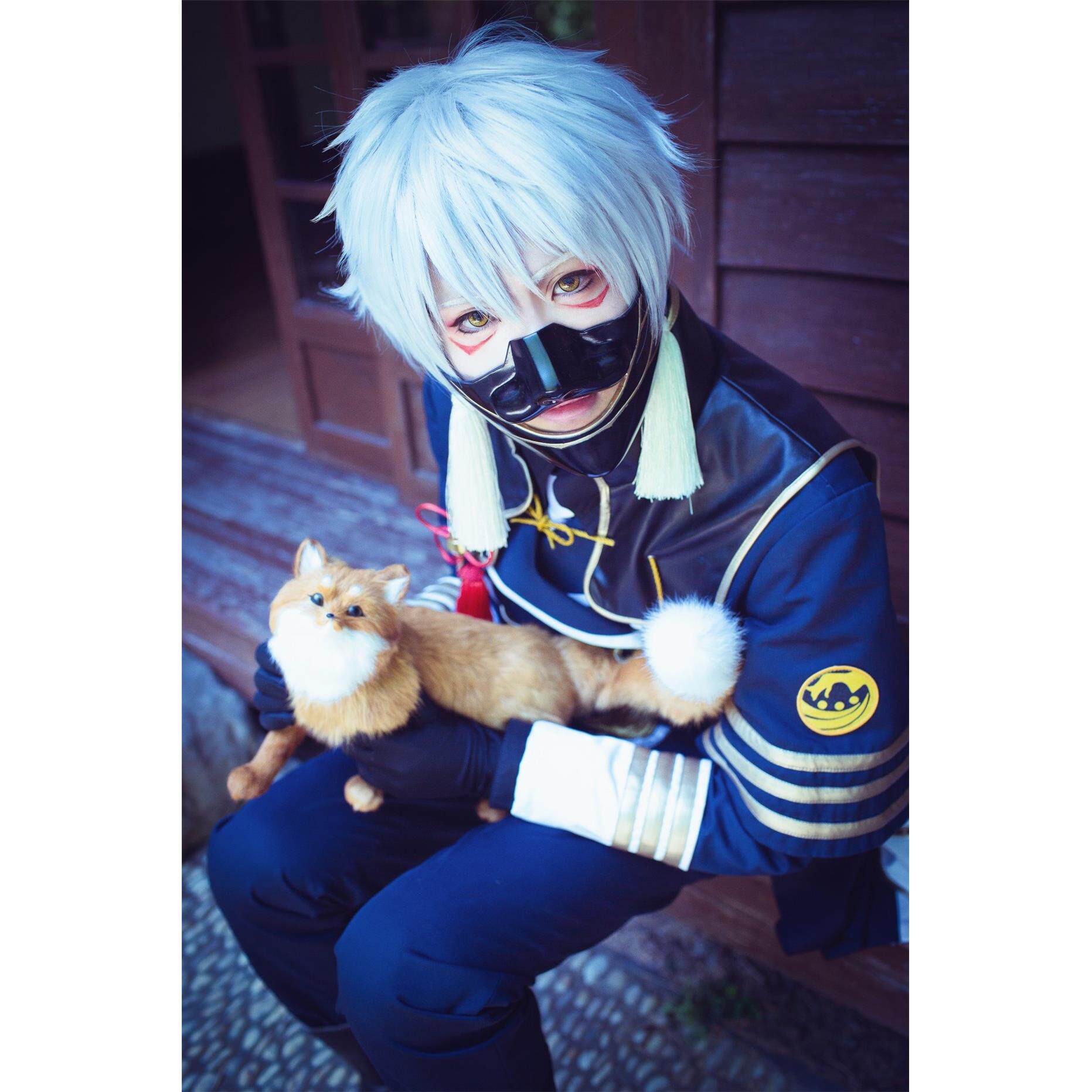 刀剑乱舞 鸣狐 面具 面罩 cos