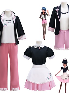 瓢虫雷迪cos服奇迹少女西装常服cosplay玛丽娜短裤女仆装扮演套装