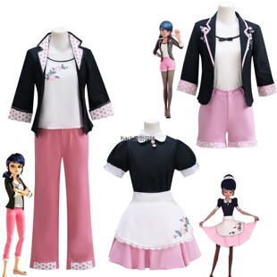 瓢虫雷迪cos服奇迹少女西装常服cosplay玛丽娜短裤女仆装扮演套装