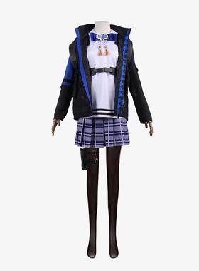 现货包邮cf穿越火线cosplay关小雨cos服假发双马尾道具套装