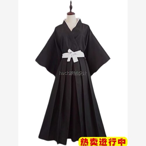 死神BLEACH黑骑一户朽木露琪亚恋次cosplay死霸装千年血战服现货