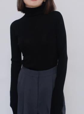 120s日本岛精无缝一体德国扬子纱可机洗美丽奴羊毛衫