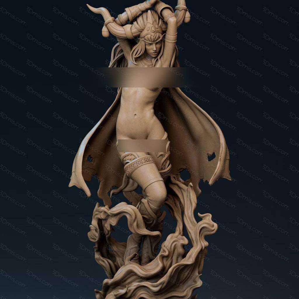魔兽世界 阿莱克丝塔萨 3D打2D/3D绘图