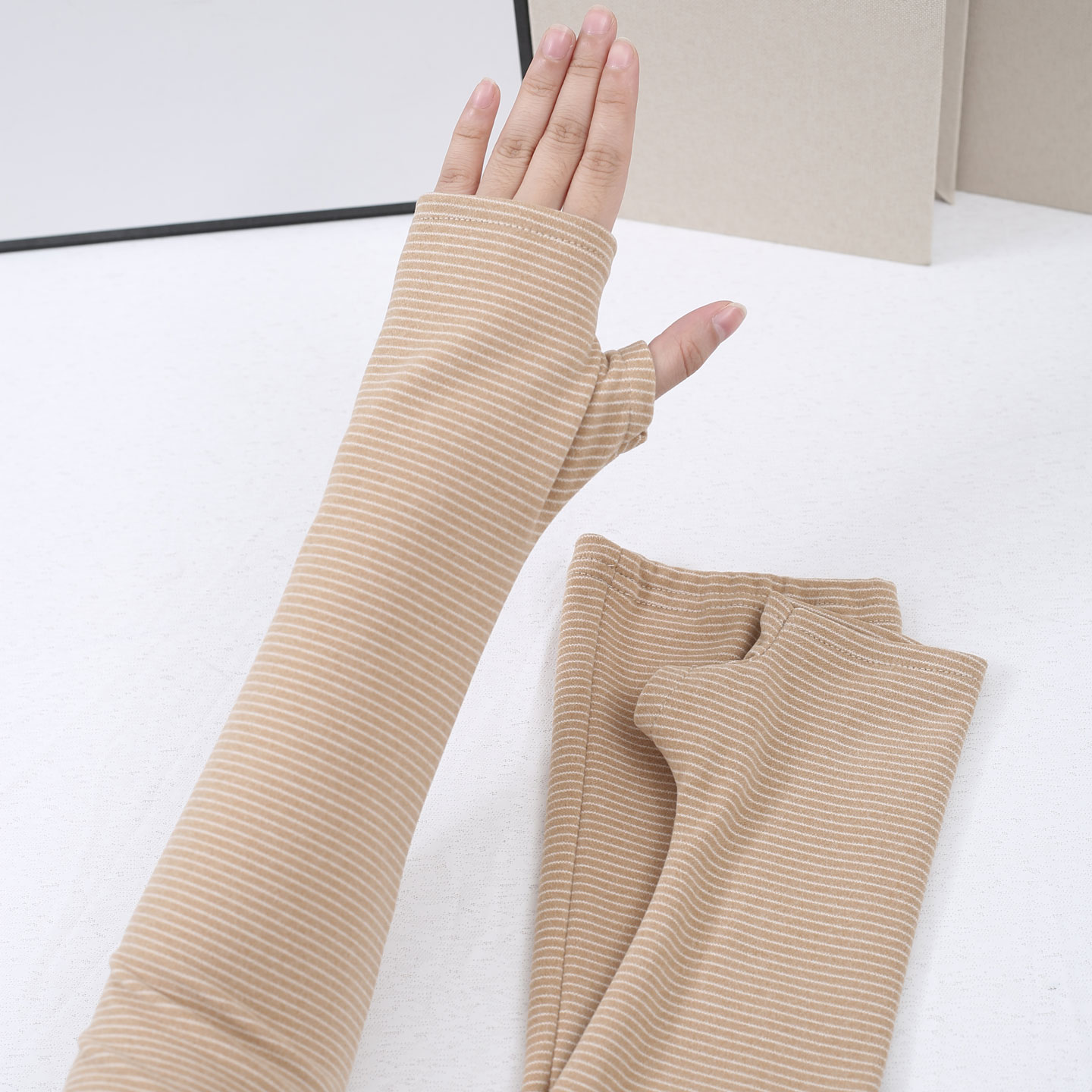 护手臂套袖保暖加绒加厚袖套