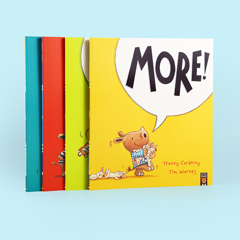 点读版童书archie the rhino series小犀牛艾奇 套装 4册 英文原版毛