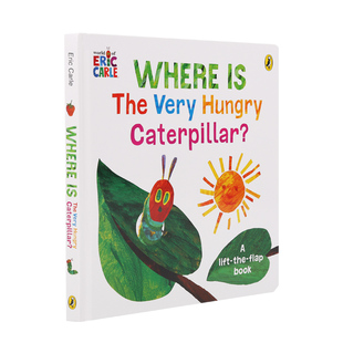 Very Hungry 绘本 英语启蒙 英文原版 the 纸板书点读版 Where Caterpillar