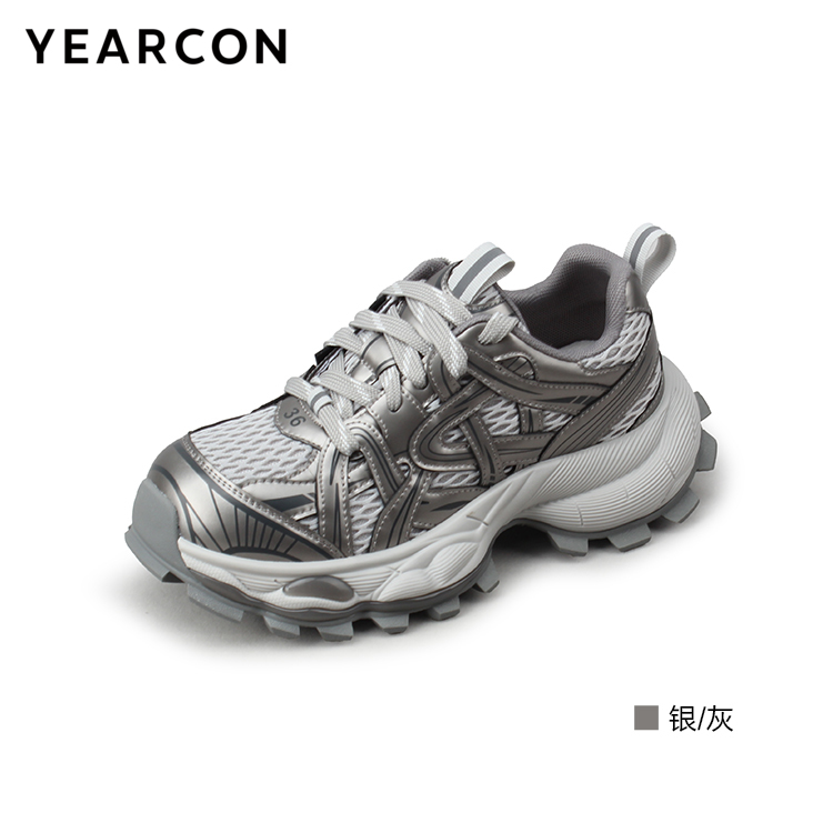 意尔康2025新款时尚老爹鞋