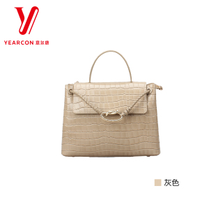 时尚 百搭休闲单肩斜挎包女包57D23840 新款 意尔康女包冬季
