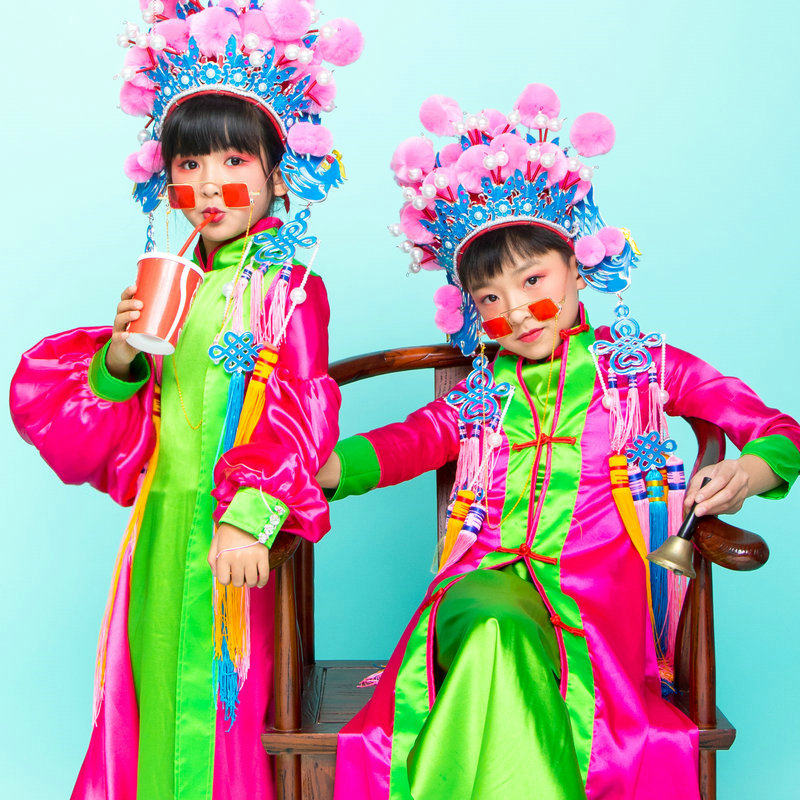 薇设计高端儿童礼服中