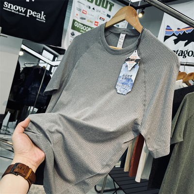 lulu平替速干T恤无侧缝抗菌凉感