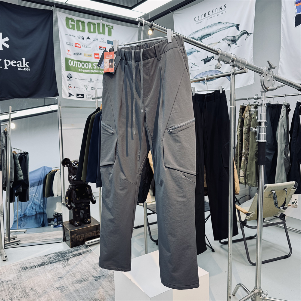 5A环保90鸭绒户外工装机能羽绒裤