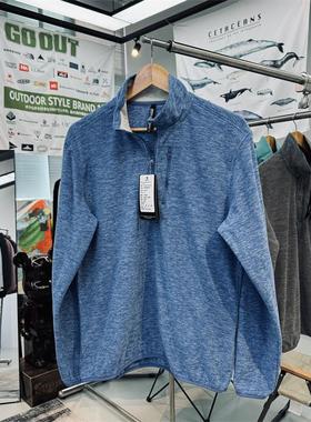 平替系列轻薄柔软科技自发热P绒男女同款户外套头半拉链抓绒衣