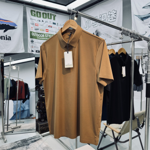 速干T恤 男士 横纹肌理耐磨吸湿透气排汗商务通勤休闲短袖 POLO衫