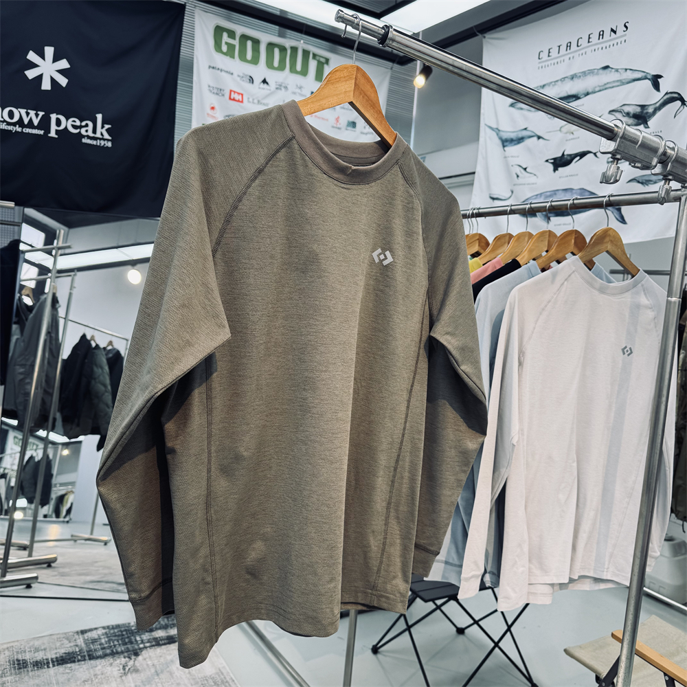 男女通用户外内搭网眼速干T恤