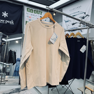 速干T恤 户外打底层长袖 lulu平替 加绒动态保暖无痕压胶3D立裁男士