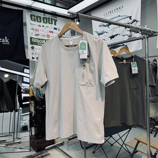 速干T恤 户外山系立体口袋吸湿透气网眼棉感短袖 北平替 男女同款