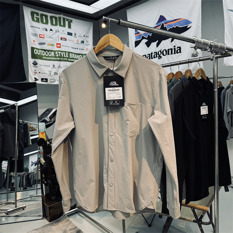 平替系列防刮耐磨速干透气四面弹尼龙材质男士户外山系长袖衫衬衫,男装,衬衫,淘宝优惠券,粉丝福利购,淘宝优惠卷