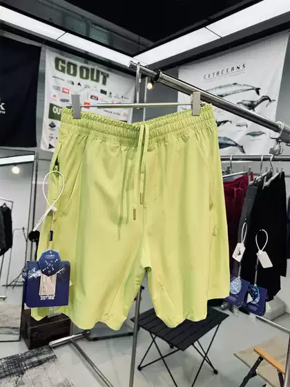 Lulu Alternative! Instant Cooling, Breathable, Upf50+, Four-Way Stretch, Unisex, 7inch Outdoor Quick-Dry Shorts