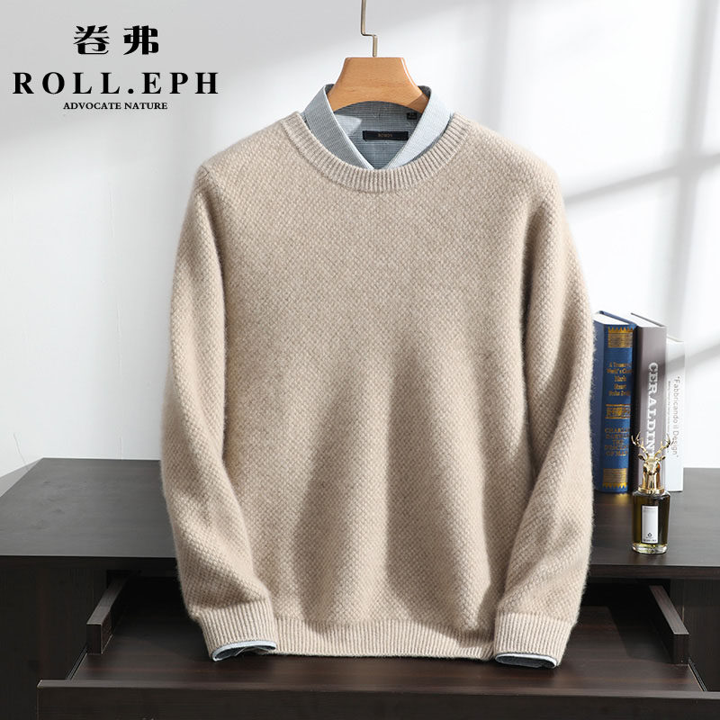 ROLLEPH/卷弗男士圆领针织衫