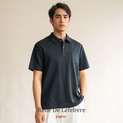 PUPP夏季半袖商务POLO衫