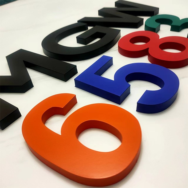 立体字亚克力烤漆字水晶字形象背景墙门头牌匾logo广告不锈钢金属