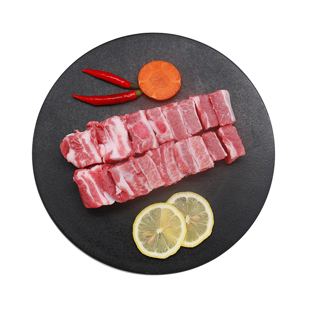 太湖黑无抗生鲜黑猪肉鲜切猪肋排