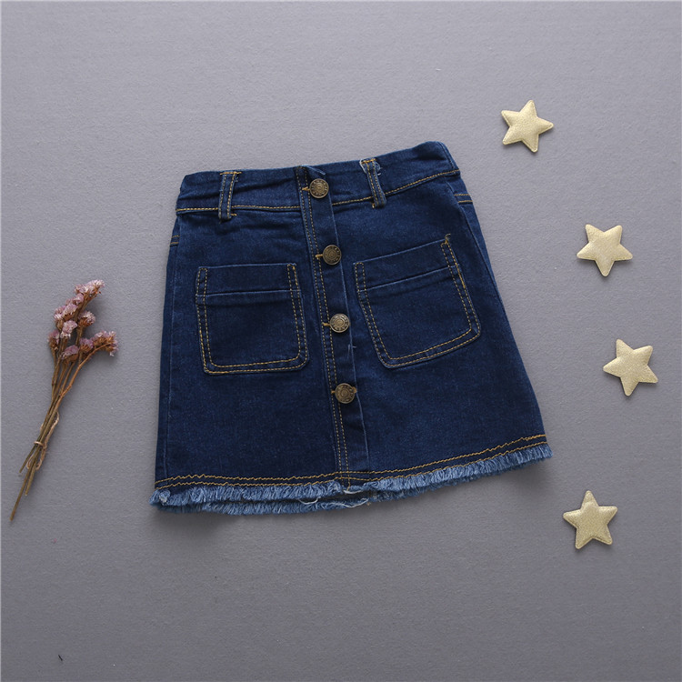 Jupe fillette en toile - Ref 2050214 Image 1