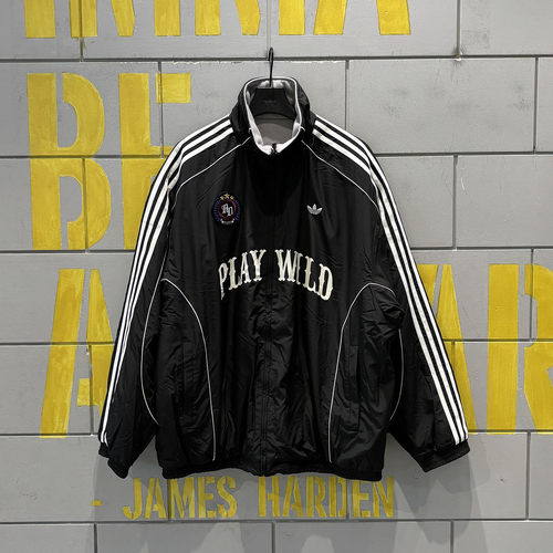 三叶草WILD RVSB JKT男女运动棉衣KX4900 4901
