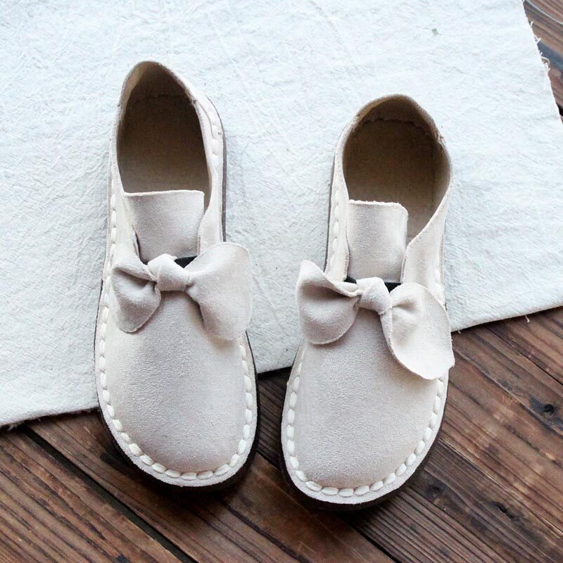 Women's Shoes 2018 new pattern Spring shoes zipper Soft sister Flat shoes Versatile bow A pedal shoesin the Women's Shoes, Low shoes  category - from Buy2taobao.com to provide professional Taobao agent buy service