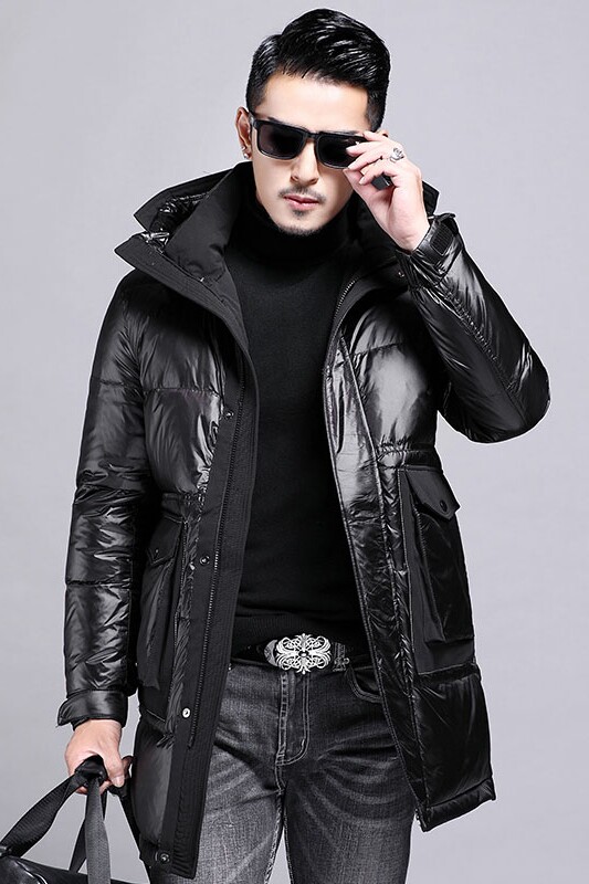 B93022钱塘2020-3冬季男士精品羽绒服中长款休闲商务休闲P330,男装羽绒服,钱塘207-3