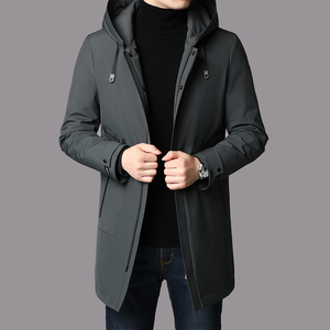 B19003钱塘2020-3冬季男士羽绒服90白鸭绒加厚连帽P310,男装羽绒服,钱塘207-3