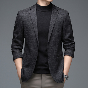 TG08钱塘2020-3秋冬商务西服上衣青年休闲男士外套西服高品质P150图片