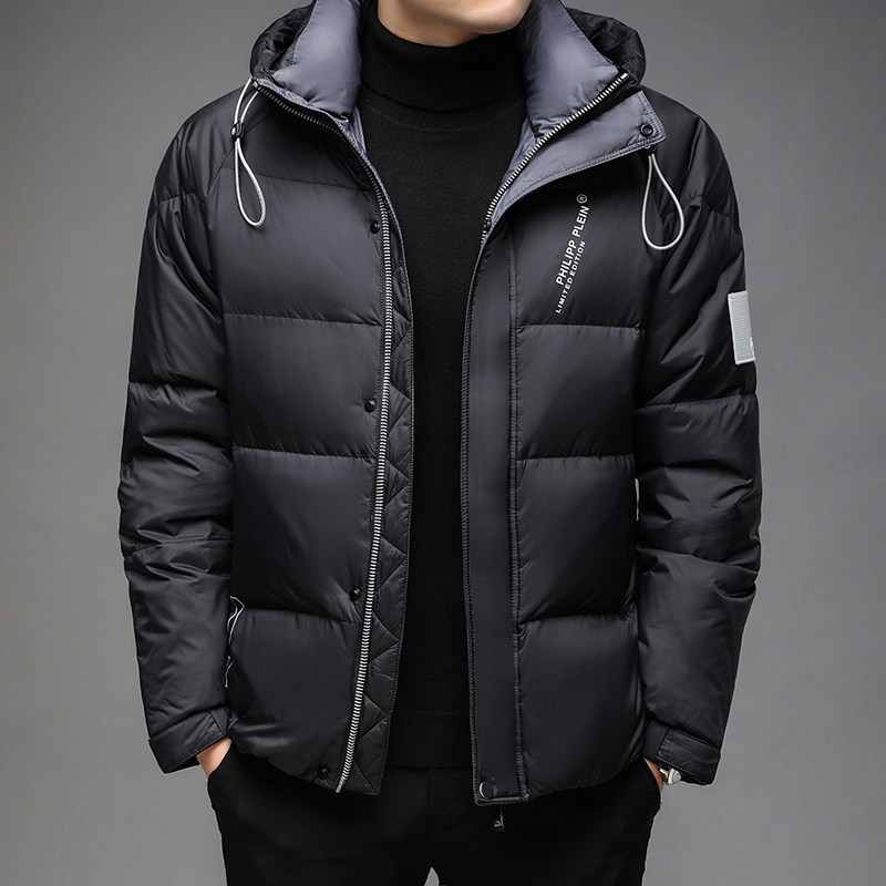 B28827钱塘2020-3冬季男士鹅绒精品羽绒服多口袋休闲商务休闲P360图片