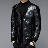 V0182钱塘2020-3冬季潮牌羽绒服90白鸭绒男士商务休闲P295，男装羽绒服，钱塘207-3