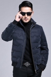 B8218钱塘2020-3冬季立领男士羽绒服90白鸭绒中年商务休闲P230，男装羽绒服，钱塘207-3