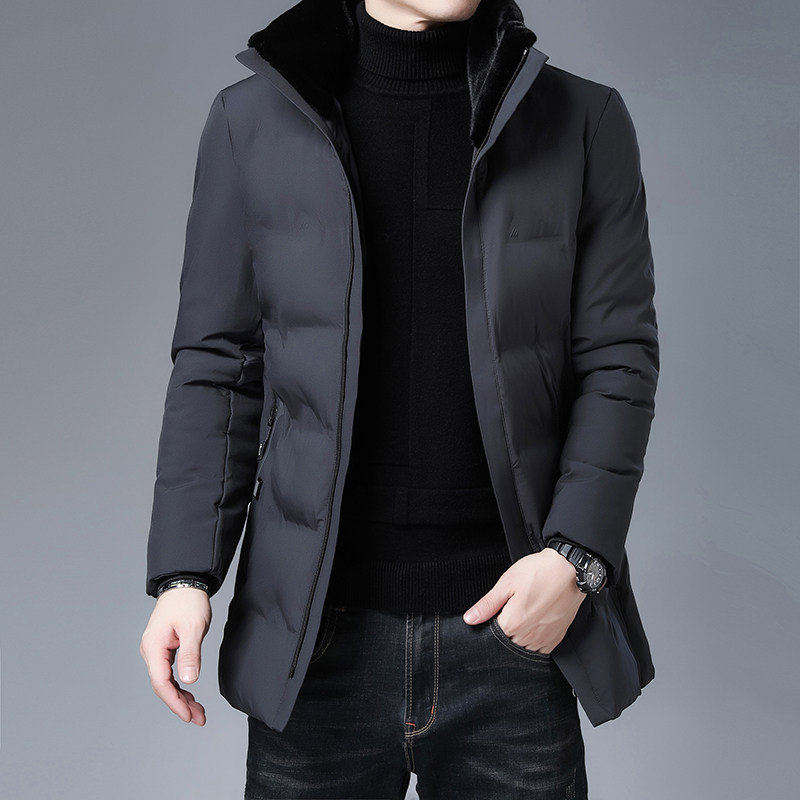 N2086钱塘2020-3跑量冬季男棉服加厚保暖休闲中年大码立领P105图片