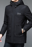 V1305钱塘2020-3冬季男士休闲连帽内胆脱卸羽绒服白鸭绒保暖P315，男装羽绒服，钱塘207-3