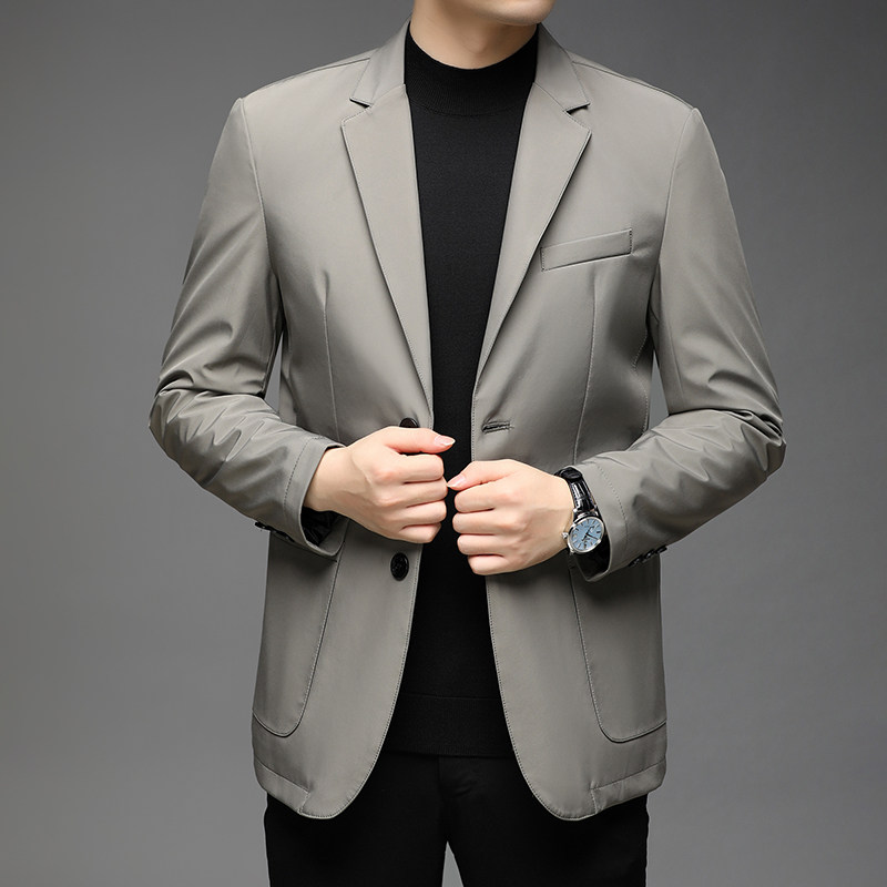 Y2258钱塘2020-3羽绒服西装男士商务休闲主推P195图片