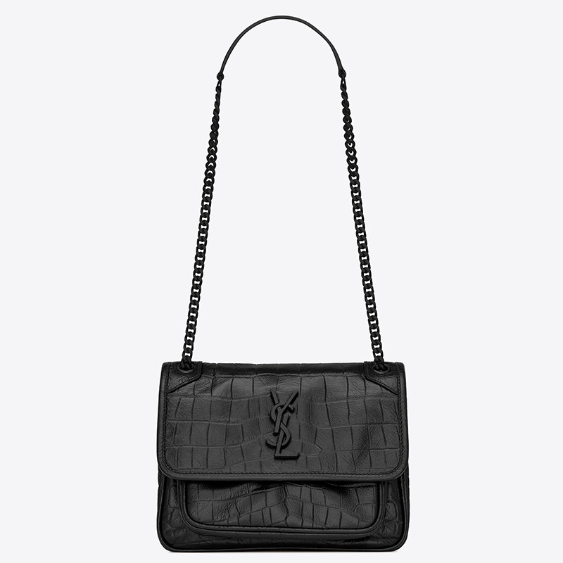 YSL/圣罗兰【预售30天】NIKI系列MINI 单肩包斜挎包女包料条包