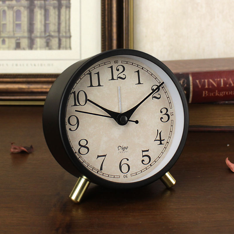 迪高闹钟静音卧室床头