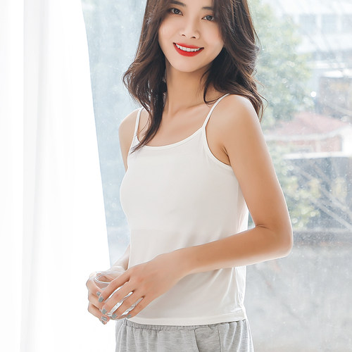 吊带女夏季薄款美背运动上衣