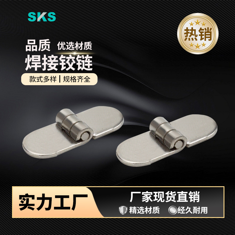 工业合页 不锈钢小微型焊接门铰 机箱机柜环保设备铰链CL253-10