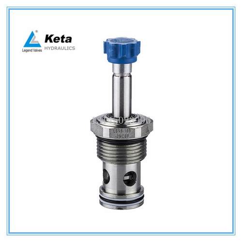 LSV6-16S-2NCSP-M螺纹插装阀二位二通电磁阀双向止回阀