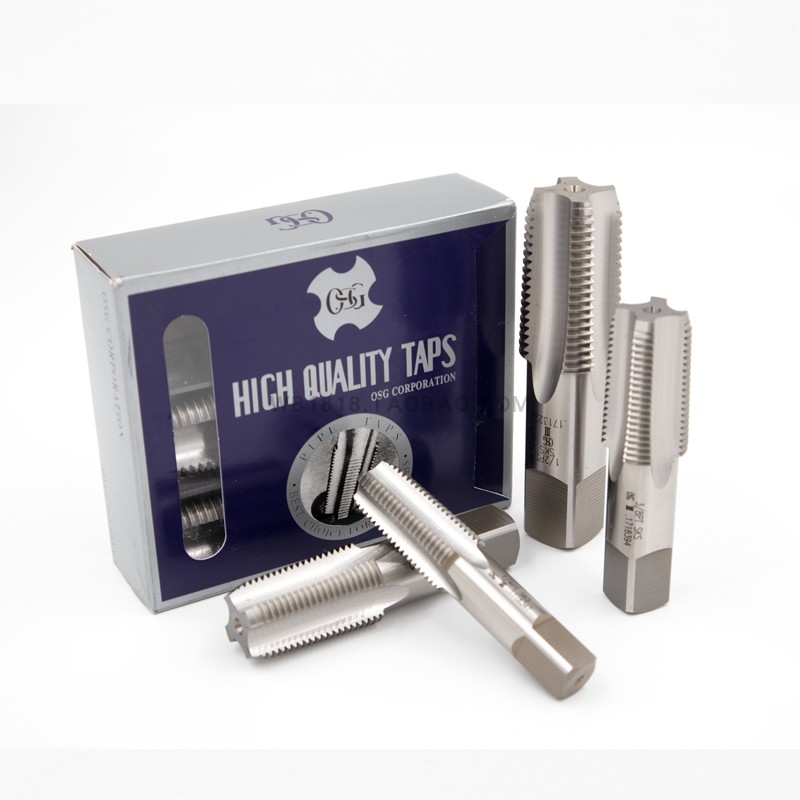 正品 日本进口OSG 管牙丝攻 管螺纹丝锥 PT NPS  NPT管用丝锥包邮