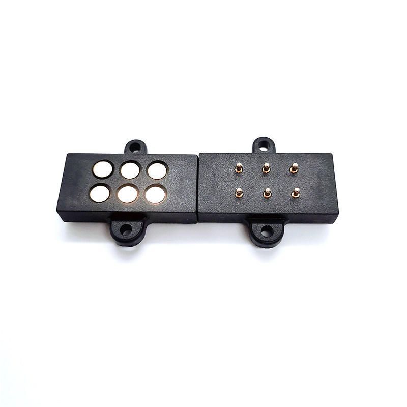 customized 6P   6 needle Magnetic suction large current   magnet Opposite suction  Charging connector Connector Male and female seat