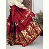 醉雨朵冬日暖阳原创明制重工织金马面裙敬酒服汉服女日常婚服秋冬