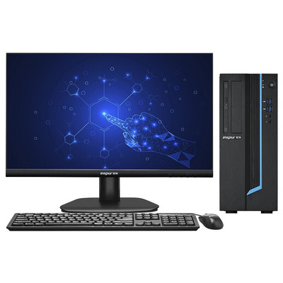 浪潮英政CE520L电脑计算机国产信创龙芯3A5000定制23.8寸显示器